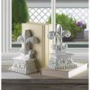 FLEUR-DE-LIS BOOKENDS