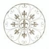 Circular Fleur De Lis Wall Decor